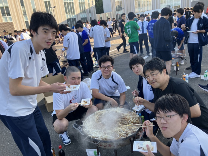 7月 学外ジンギスカンパーティー