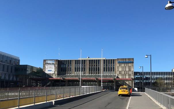初夏のカロリンスカ大学病院