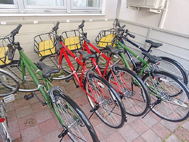 自転車貸出（夏季の休日）